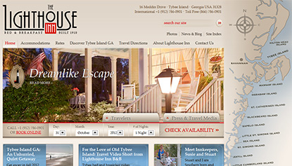 The Lighthouse Inn : The Lighthouse Inn Tybee B&B Home Page