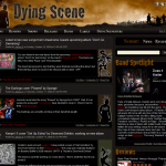 Custom WordPress MU Site for Dying Scene