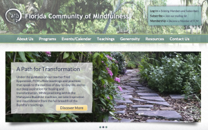 Florida Community of Mindfulness, Custom Wild Apricot Design & Development