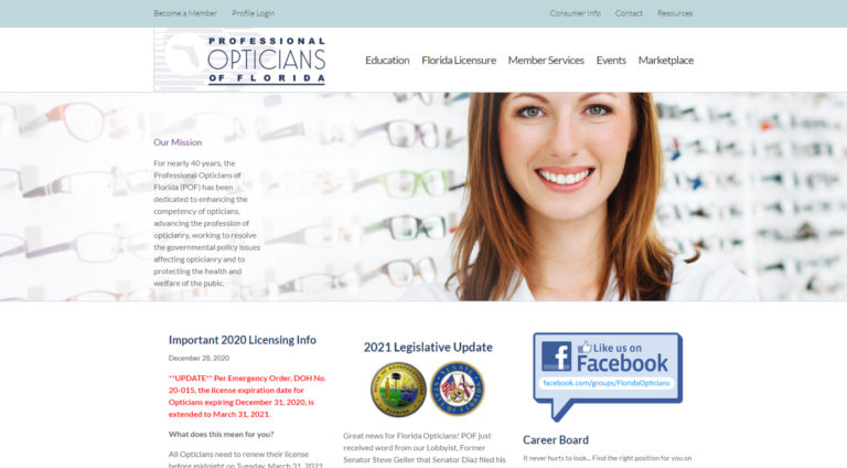 Professional Opticians of Florida