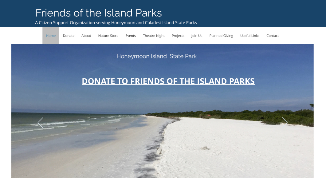 Friends of the Island Parks - Before