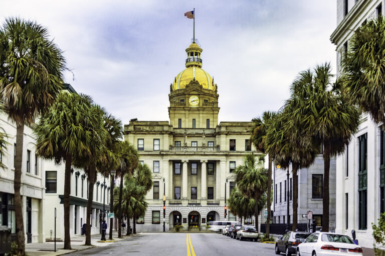 Picture of City Hall Savannah Ga home of Nicasio Design Website Design