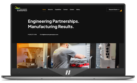Low Country Aerospace website